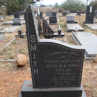 SMITH Hester M.M. 1931-1982