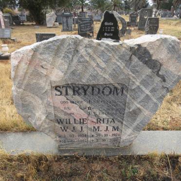 STRYDOM W.J.J. 1924-2005 & M.J.M. 1924-2000