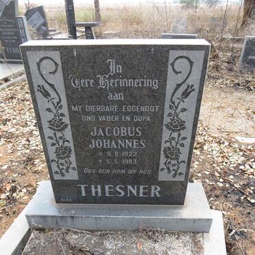 THESNER Jacobus Johannes 1922-1983