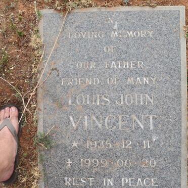 VINCENT Louis John 1935-1999