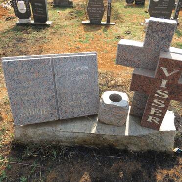 VISSER Andries 1929-2007