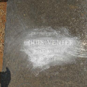 VENTER Louis 1933-1998