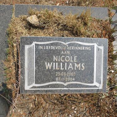 WILLIAMS Nicole 2003-2004