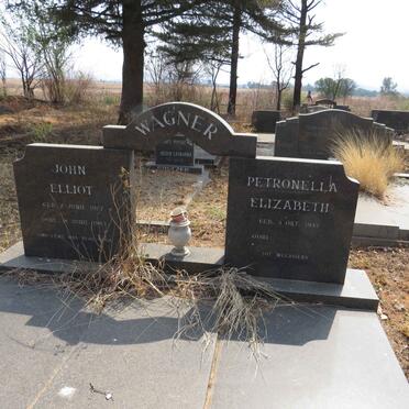 WAGNER John Elliot 1927-1983 & Petronella Elizabeth 1933- :: WAGNER Pierre 1963-1985 _1