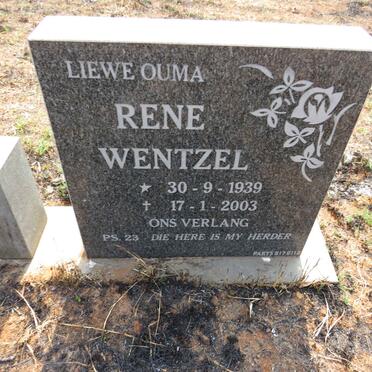 WENTZEL Rene 1939-2003