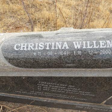 WILLEMSE George 1941-2014 & Christina 1941-2000 :: WILLEMSE George 1966-2007_3