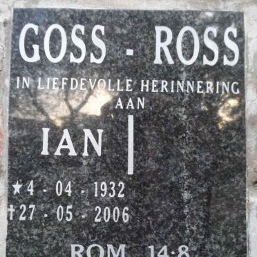 GOSS-ROSS Ian 1932-2006