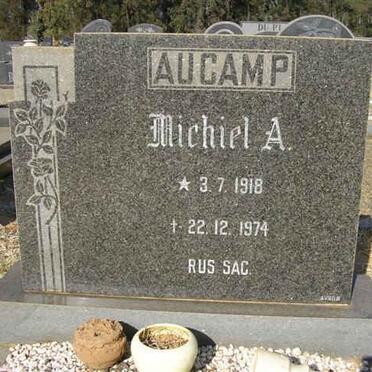 AUCAMP Michiel A. 1918-1974