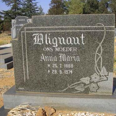 BLIGNAUT Anna Maria 188-1974