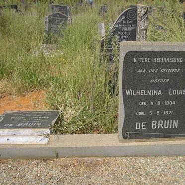 BRUIN Willem Jacobus, de 1903-1963 &amp;  Wilhelmina Louise 1904-1971