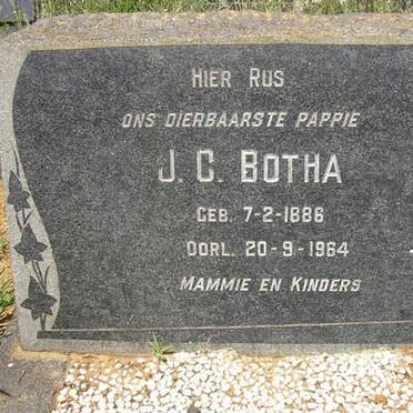 BOTHA J.C. 1886-1964