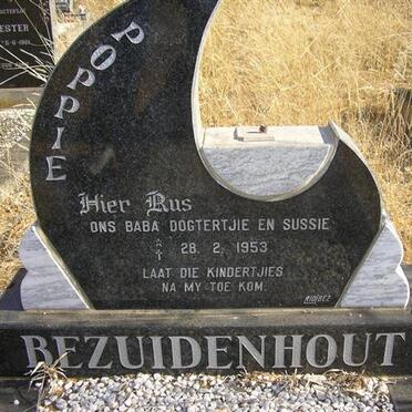 BEZUIDENHOUT Poppie 1953-1953