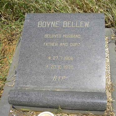 BELLEW Boyne 1906-1970