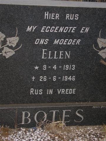 BOTES Ellen 1913-1946