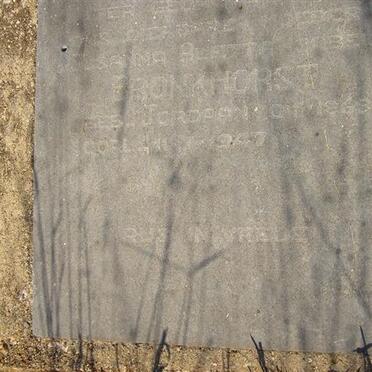 BRONKHORST Susanna Aletta Isabella néé JORDAAN 1863-1947