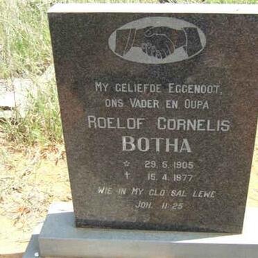 BOTHA Roelof Cornelis 1905-1977