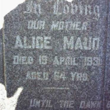 BROTHERTON Alice Maud -1931