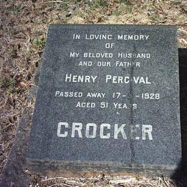 CROCKER Henry Percival -1928