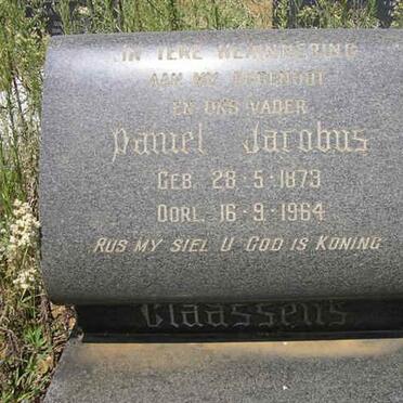 CLAASSENS Daniel Jacobus 1878-1964