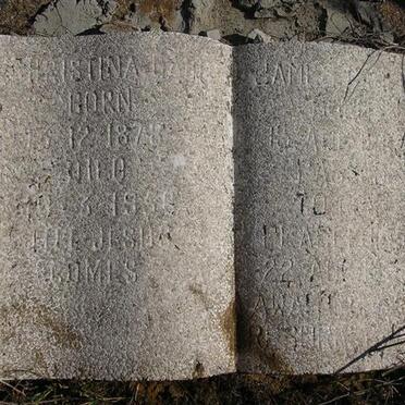 CADLE James 1868-1935 &amp; Christina 1878-1956