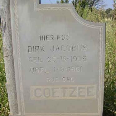 COETZEE Dirk Jacobus 1903-1961