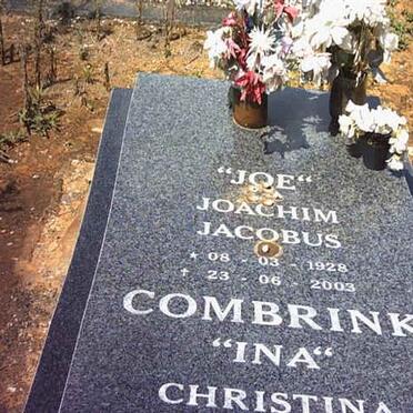 COMBRINK Joachim Jacobus 1928-2003 &amp; Christina