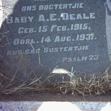 DAELE Baby A.E. 1915-1931