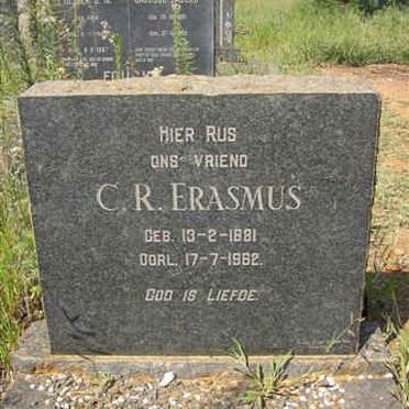 ERASMUS C.R. 1881-1962