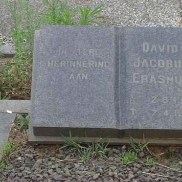 ERASMUS David Jacobus 1903-1976