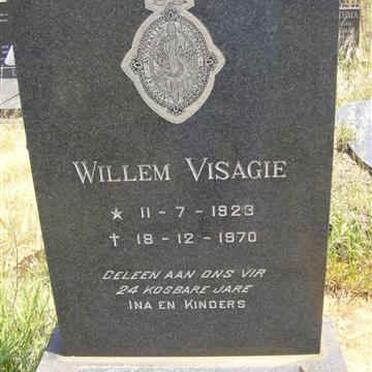 ESTERHUYSE Willem Visagie 1923-1970