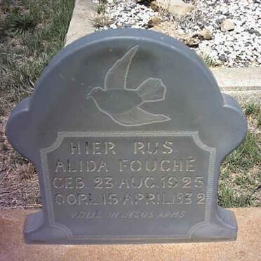 FOUCHÉ Alida 1925-1932