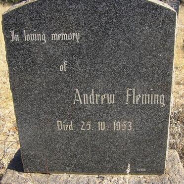 FLEMING Andrew -1953