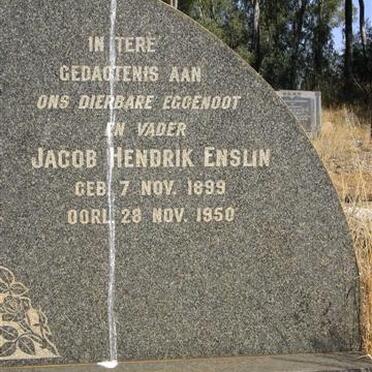 GROENEWALD Jacob Hendrik Enslin 1899-1950