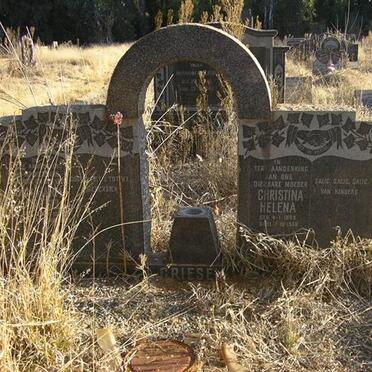 GRIESEL Jan Harm 1870-1943 &amp; Christina Helena 1889-1958
