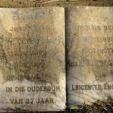 HILDEBRAND Pieter K.L.M. -1942