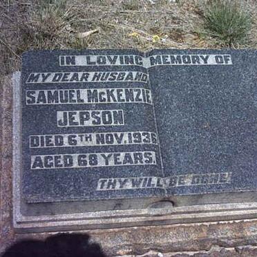 JEPSON Samuel McKenzie -1936