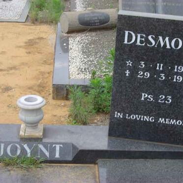 JOYNT Desmond 1921-1972