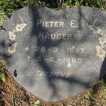KRUGER  Pieter E. 1887-1963