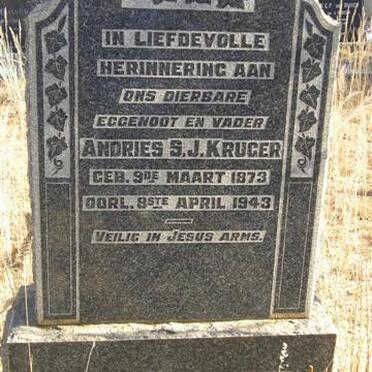 KRUGER Andries S.J. 1873-1943