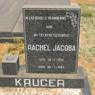 KRUGER Rachel Jacoba 1910-1984