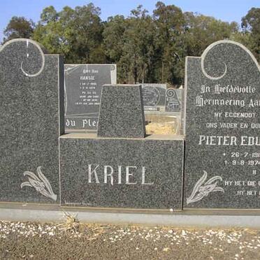 KRIEL Pieter Eduard 1812-1974