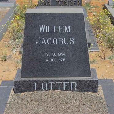 LOTTER Willem Jacobus 1934-1979