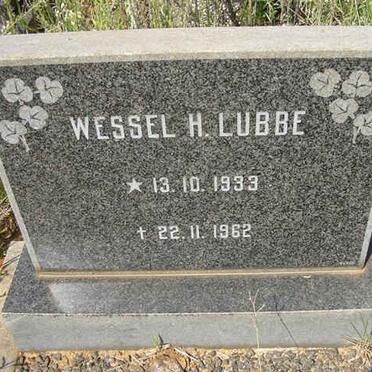 LUBBE Wessel H. 1933-1962
