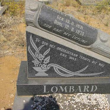 LOMBARD Aubrey 1931-1975