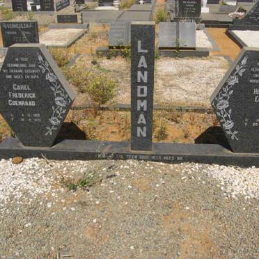 LANDMAN Carel Frederick Coenraad 1908-1979 &amp; Hester Elena 1912-1987