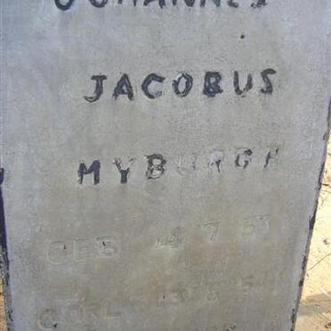 MYBURGH Johannes Jacobus 1953-1954