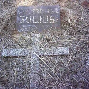 MERWE Julius, van der 1920-1927