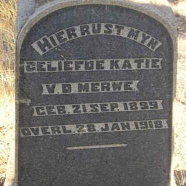 MERWE Katie, v.d. 1899-1918