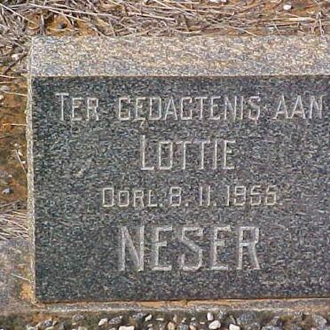 NESER Lottie -1955