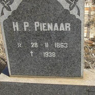 PIENAAR H.P. 1863-1938